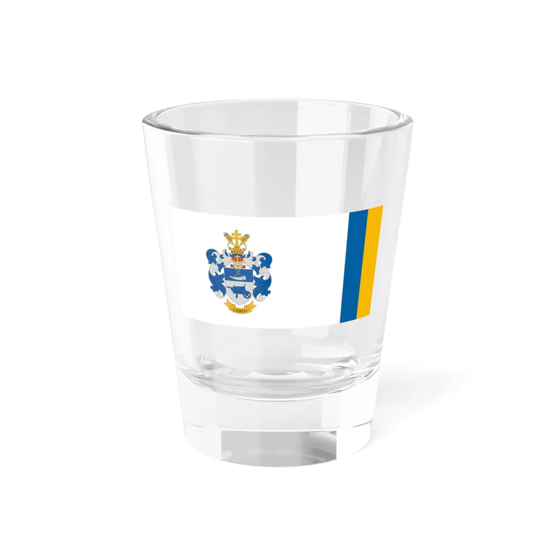 Flag of Ujireg (Hungary) Shot Glass 1.5oz 1.5oz - Go Mug Yourself