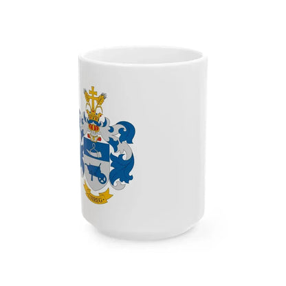 Flag of Ujireg (Hungary) White Coffee Mug 15oz - Go Mug Yourself