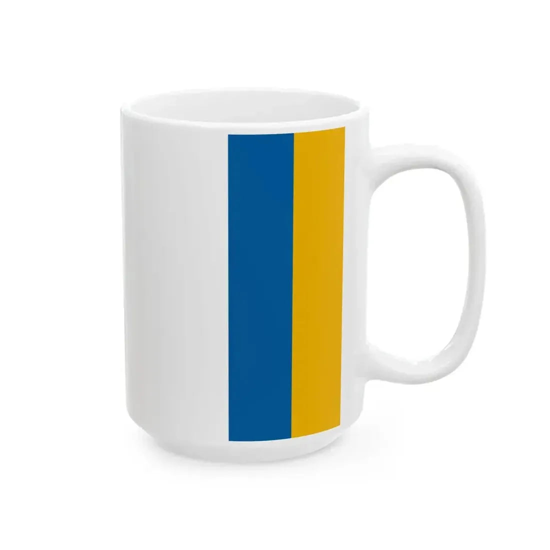 Flag of Ujireg (Hungary) White Coffee Mug - Go Mug Yourself