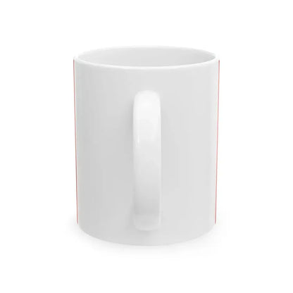 Flag of Ujpest 1941 (Hungary) White Coffee Mug - Go Mug Yourself