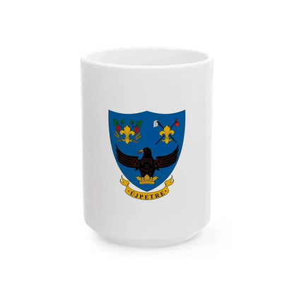 Flag of Ujpetre (Hungary) White Coffee Mug 15oz - Go Mug Yourself