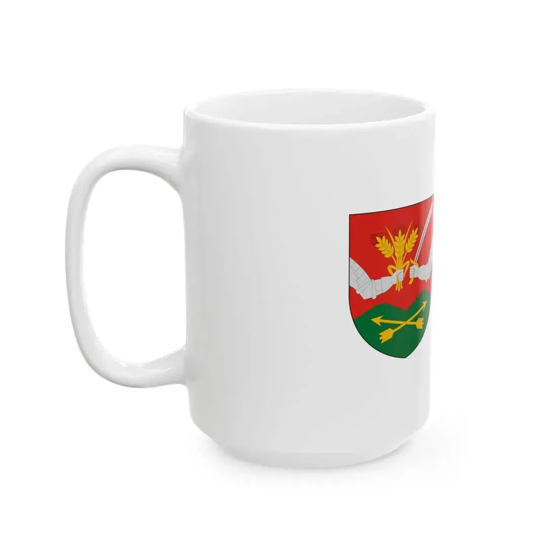 Flag of Ujsolt (Hungary) White Coffee Mug - Go Mug Yourself