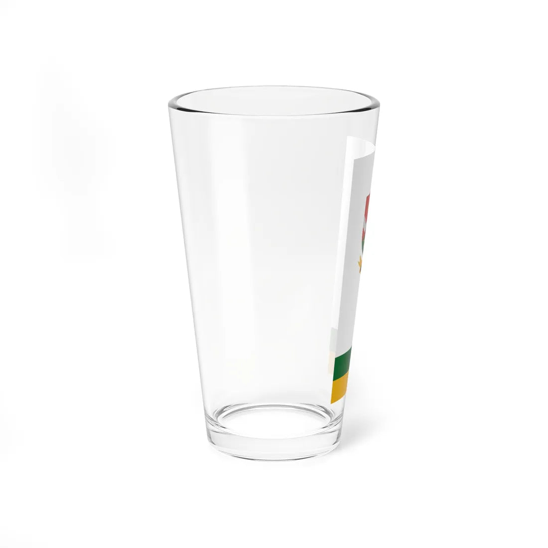 Flag of Ujsolt vertical (Hungary) Pint Glass 16oz - Go Mug Yourself