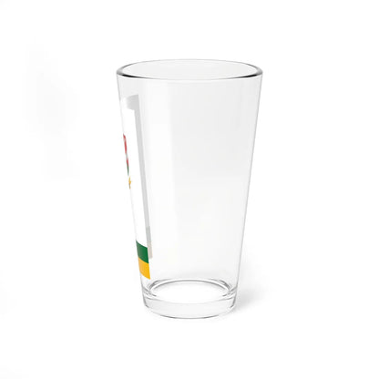 Flag of Ujsolt vertical (Hungary) Pint Glass 16oz - Go Mug Yourself