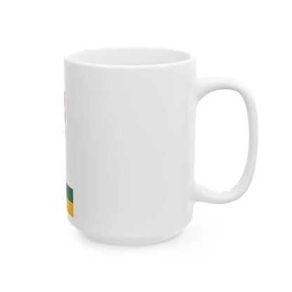 Flag of Ujsolt vertical (Hungary) White Coffee Mug - Go Mug Yourself