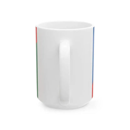 Flag of Ujtelek (Hungary) White Coffee Mug - Go Mug Yourself