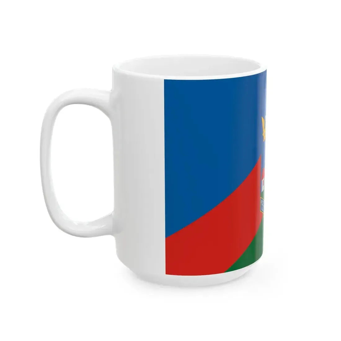 Flag of Ujtelek (Hungary) White Coffee Mug - Go Mug Yourself