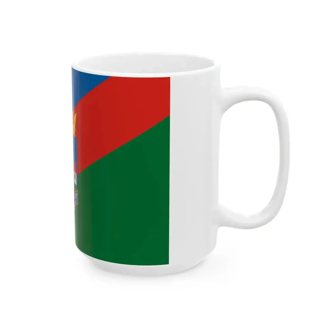 Flag of Ujtelek (Hungary) White Coffee Mug - Go Mug Yourself