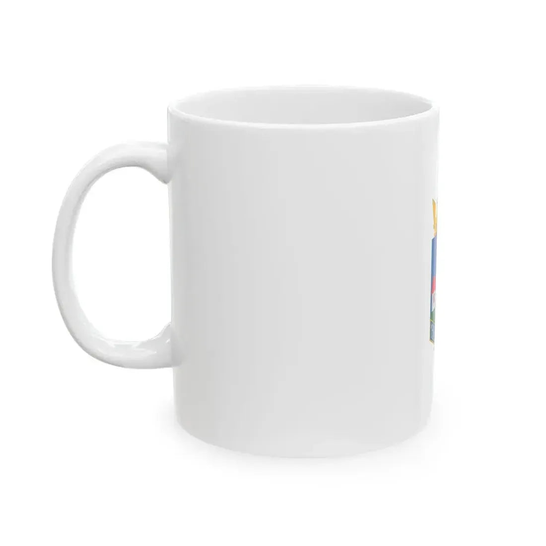 Flag of Ujtelek variant (Hungary) White Coffee Mug - Go Mug Yourself