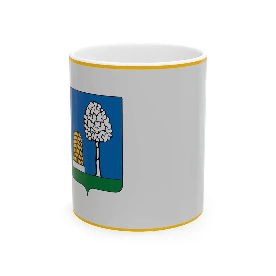 Flag of Ujudvar (Hungary) White Coffee Mug 11oz - Go Mug Yourself