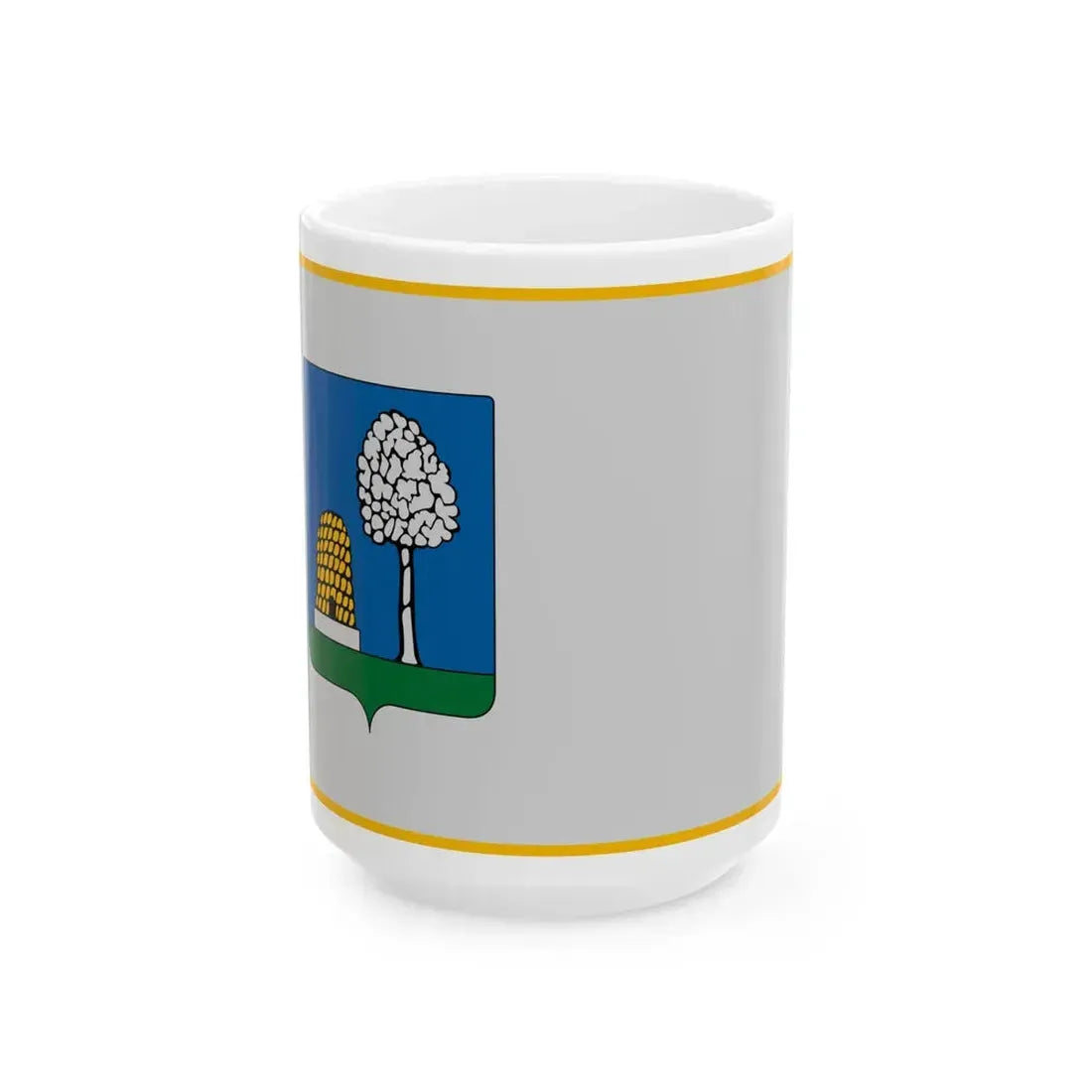 Flag of Ujudvar (Hungary) White Coffee Mug 15oz - Go Mug Yourself