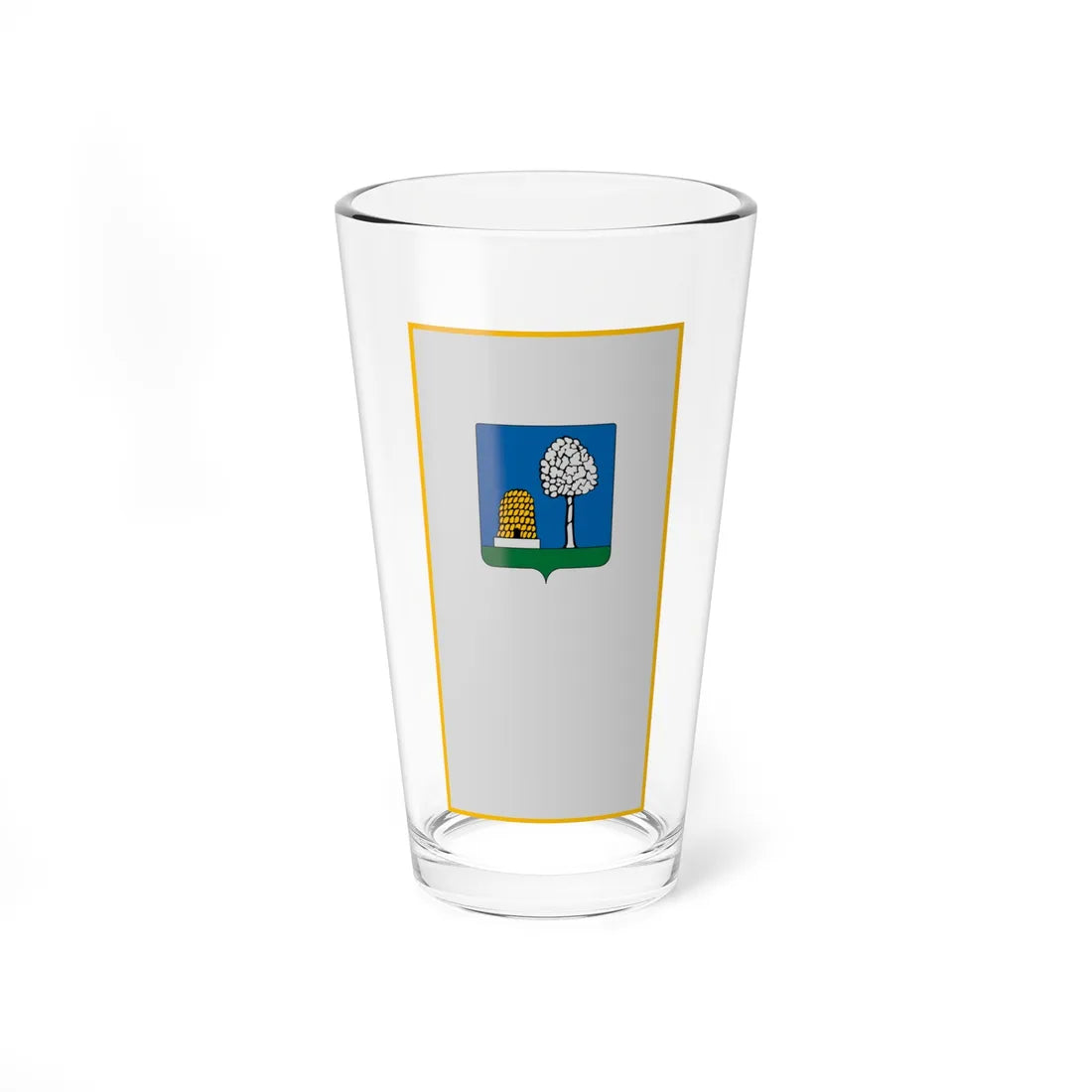 Flag of Ujudvar vertical (Hungary) Pint Glass 16oz 16oz - Go Mug Yourself