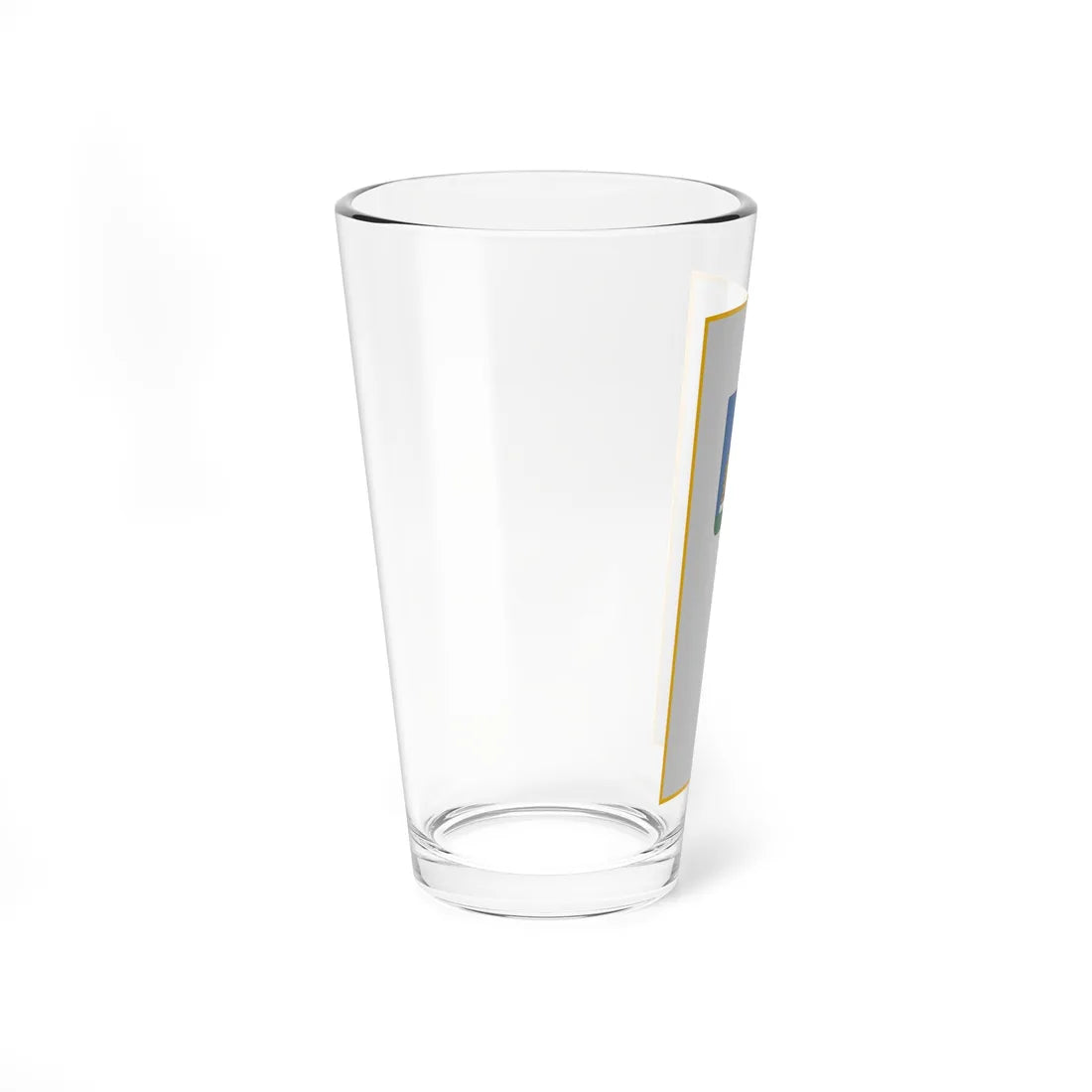 Flag of Ujudvar vertical (Hungary) Pint Glass 16oz - Go Mug Yourself