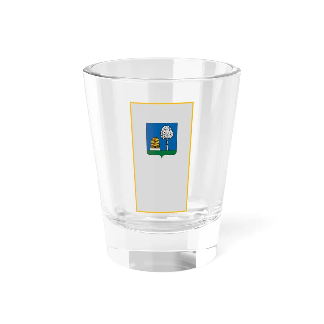 Flag of Ujudvar vertical (Hungary) Shot Glass 1.5oz 1.5oz - Go Mug Yourself