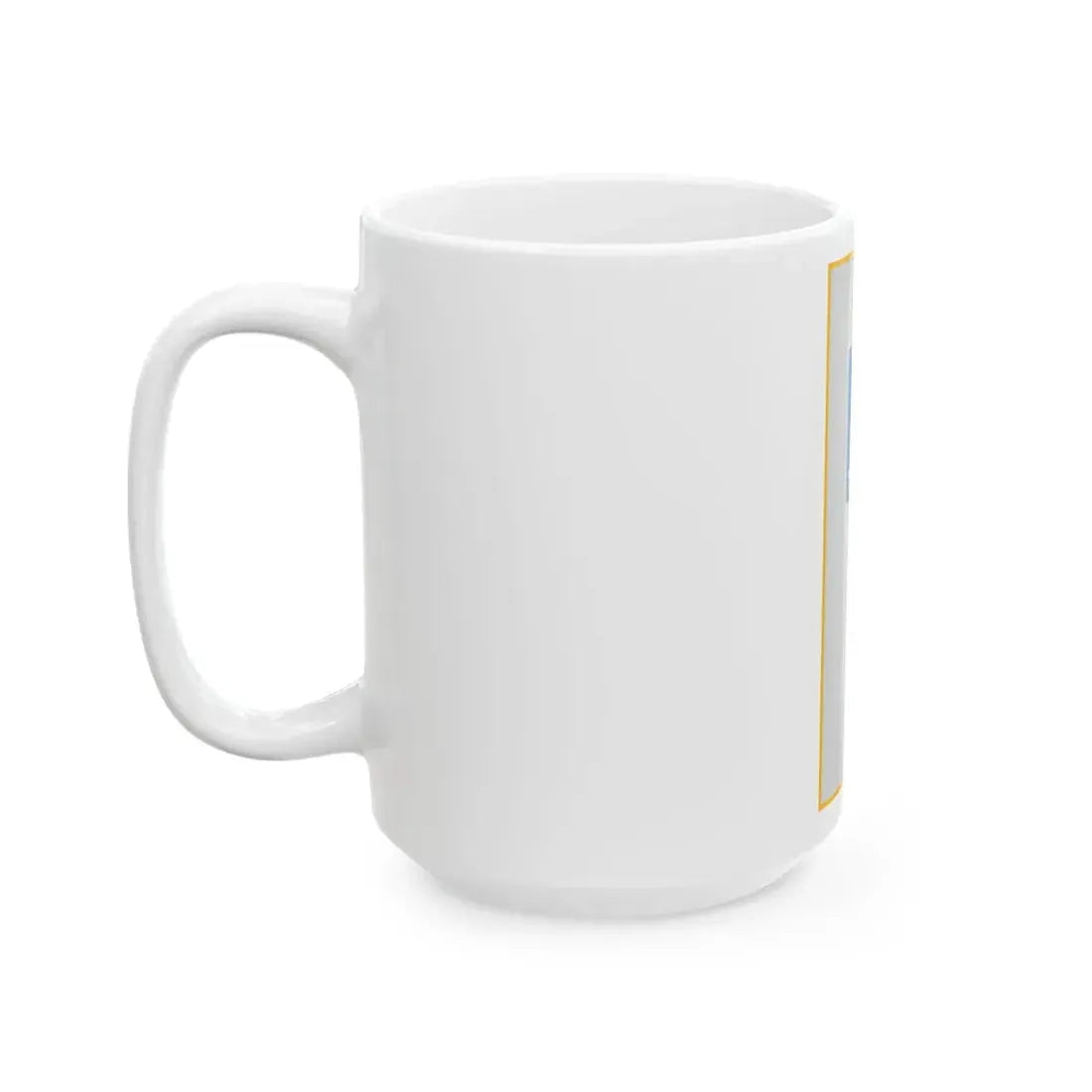 Flag of Ujudvar vertical (Hungary) White Coffee Mug - Go Mug Yourself