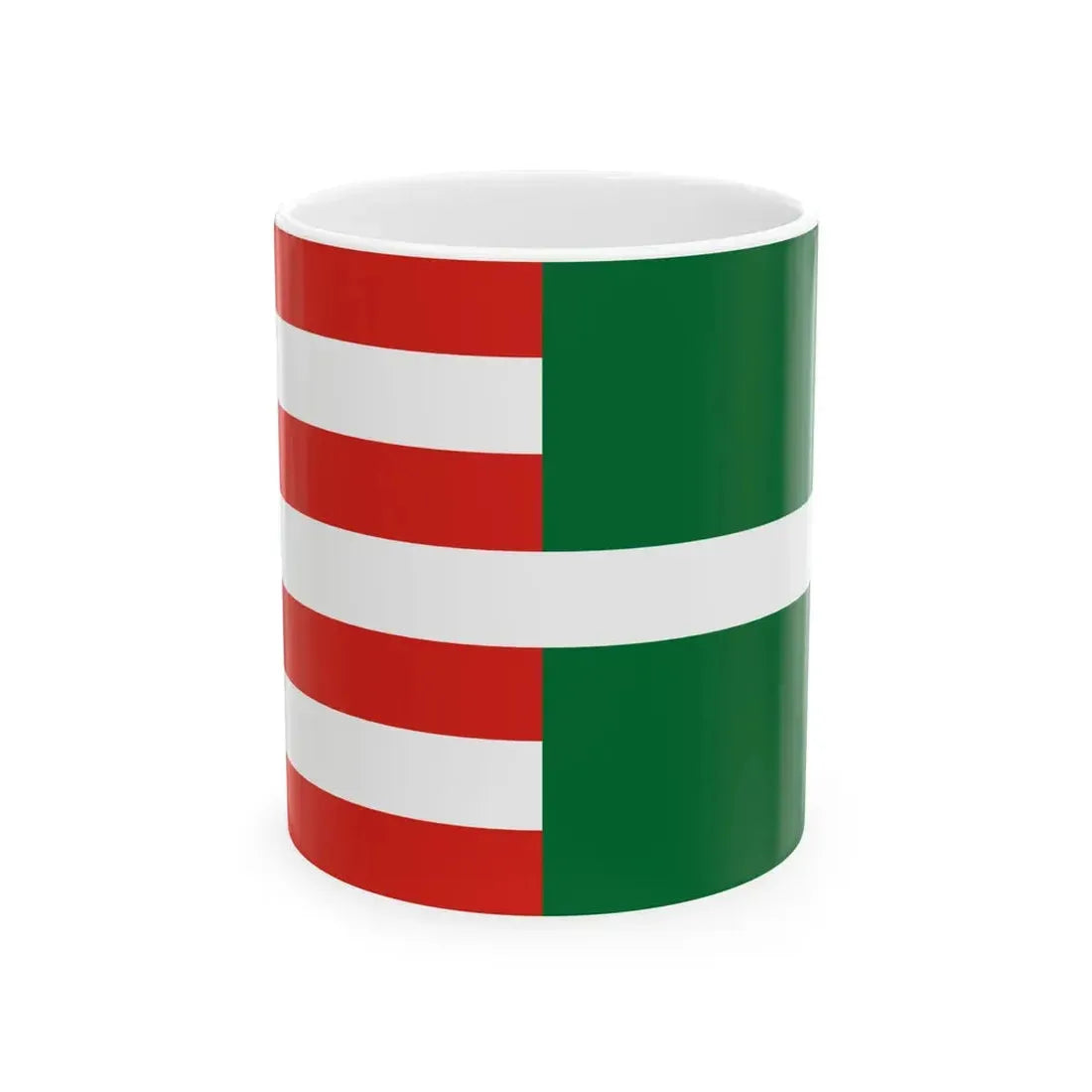 Flag of Ujvidek 1941 (Hungary) White Coffee Mug 11oz - Go Mug Yourself