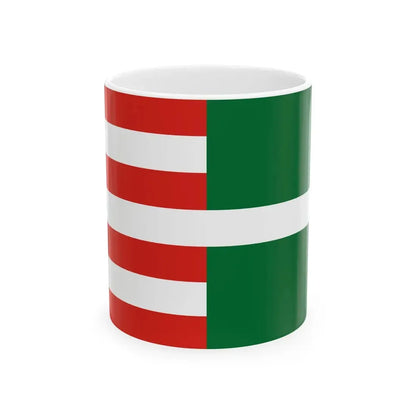 Flag of Ujvidek 1941 (Hungary) White Coffee Mug 11oz - Go Mug Yourself