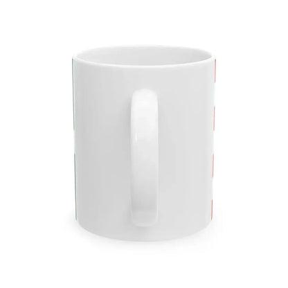 Flag of Ujvidek 1941 (Hungary) White Coffee Mug - Go Mug Yourself