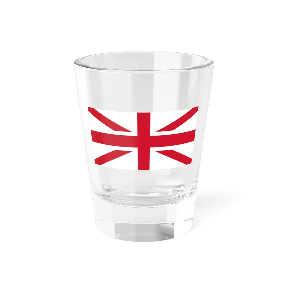 Flag of UK wo Scotland (United Kingdom) Shot Glass 1.5oz 1.5oz - Go Mug Yourself