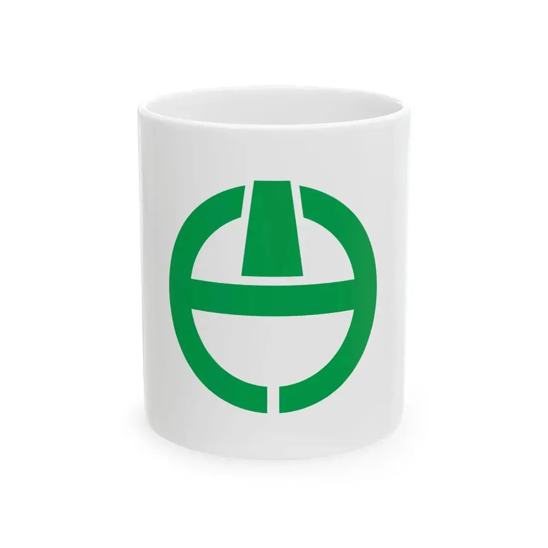 Flag of Uken Kagoshima (Japan) White Coffee Mug 11oz - Go Mug Yourself