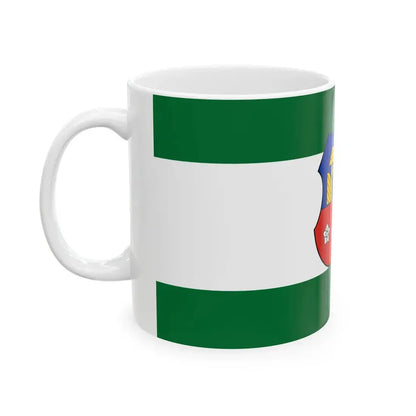Flag of Ukk (Hungary) White Coffee Mug - Go Mug Yourself