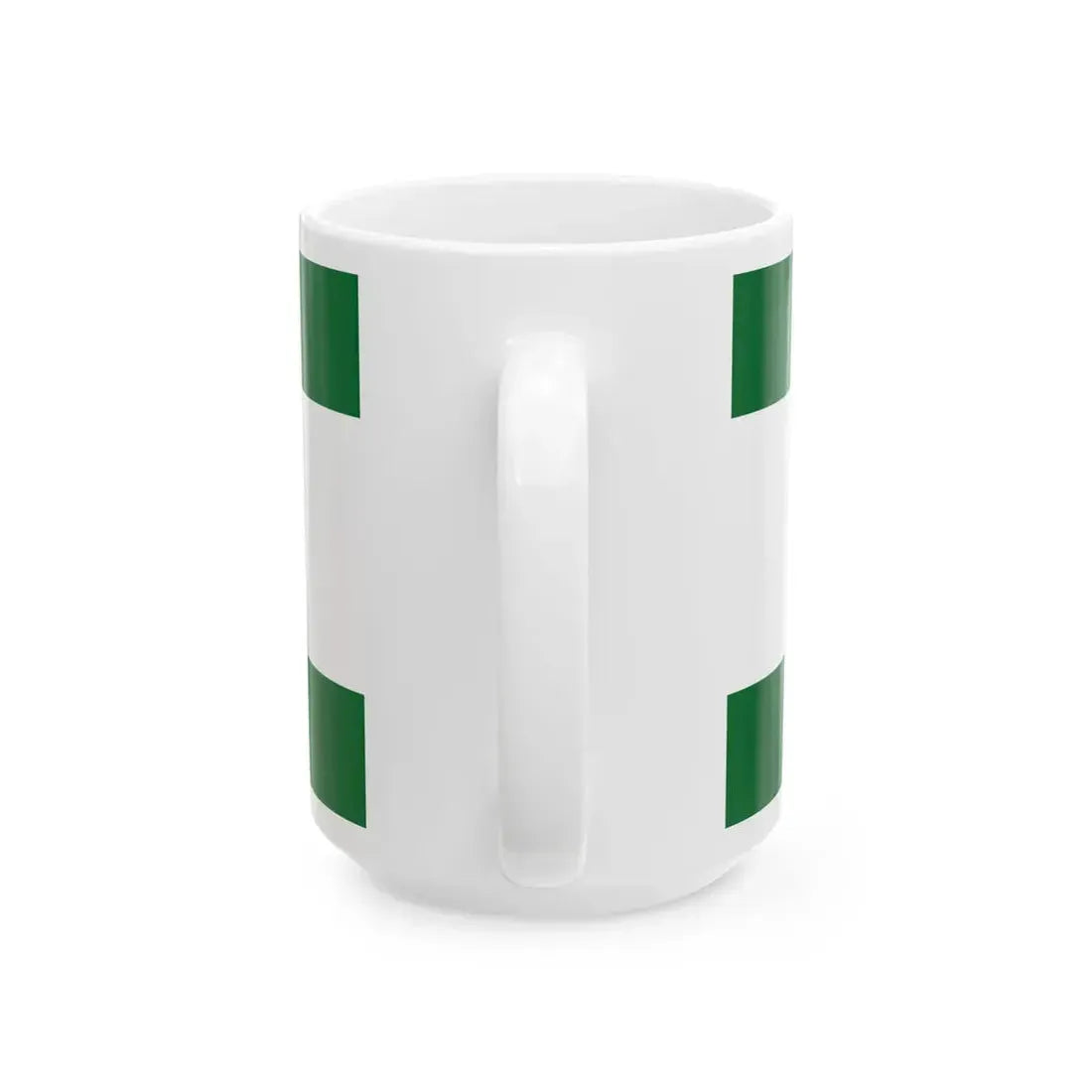 Flag of Ukk (Hungary) White Coffee Mug - Go Mug Yourself