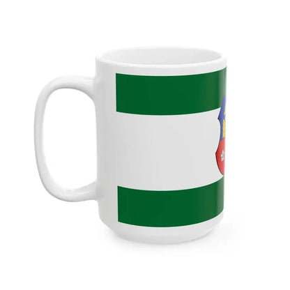 Flag of Ukk (Hungary) White Coffee Mug - Go Mug Yourself