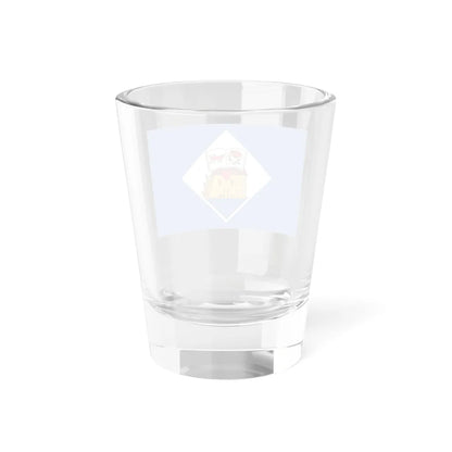 Flag of Ukmergė (Lithuania) Shot Glass 1.5oz - Go Mug Yourself