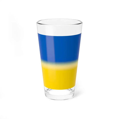 Flag of Ukraine 1-1 (Ukraine) Pint Glass 16oz 16oz - Go Mug Yourself