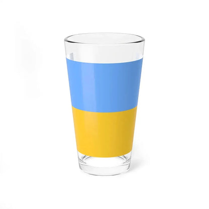 Flag of Ukraine 1917-1921 (Ukraine) Pint Glass 16oz 16oz - Go Mug Yourself