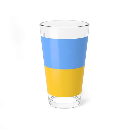 Flag of Ukraine 1917-1921 (Ukraine) Pint Glass 16oz 16oz - Go Mug Yourself