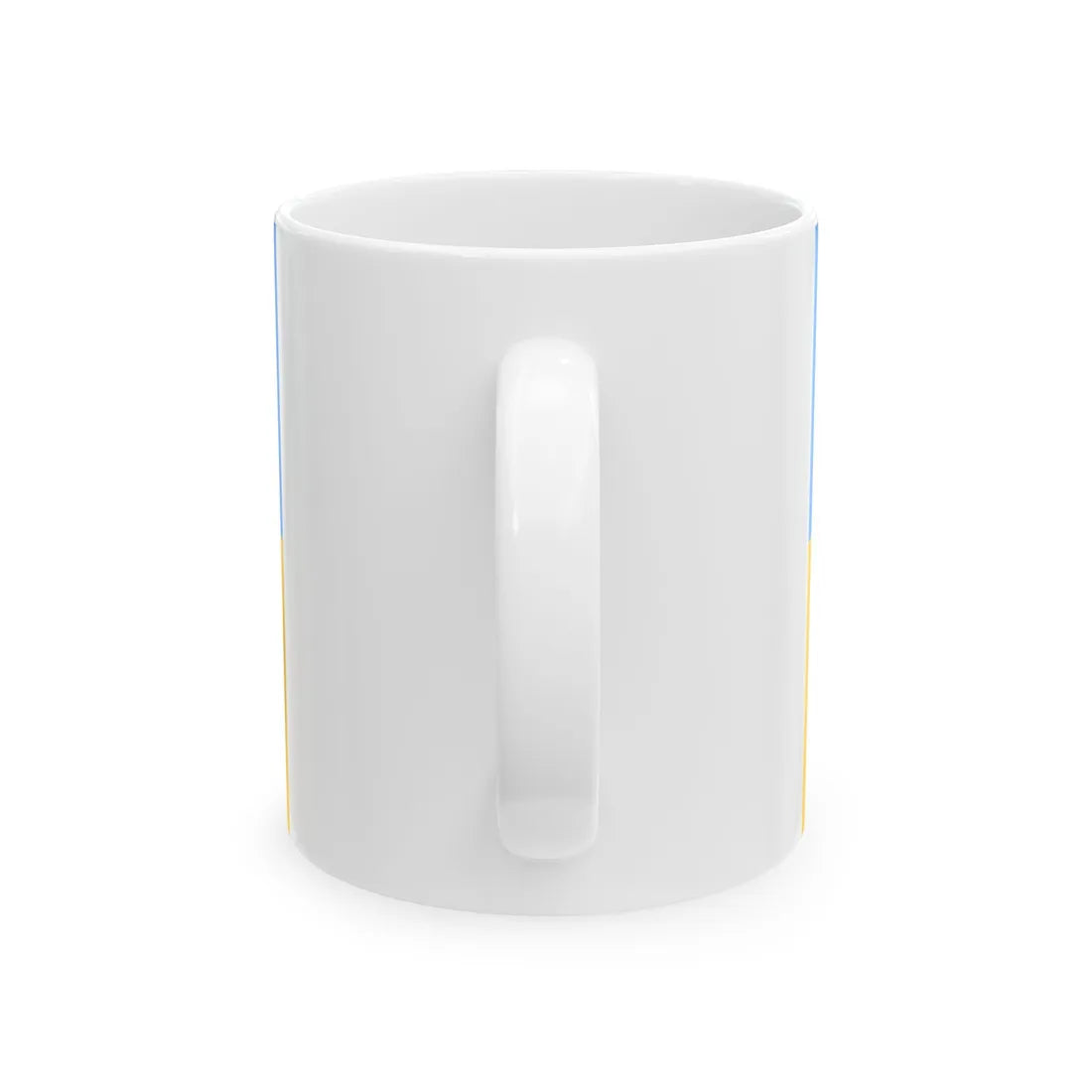 Flag of Ukraine 1917-1921 (Ukraine) White Coffee Mug - Go Mug Yourself