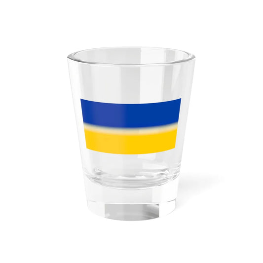 Flag of Ukraine 1991-1992 dark blue (Ukraine) Shot Glass 1.5oz 1.5oz - Go Mug Yourself