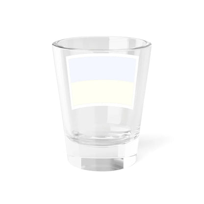 Flag of Ukraine construction sheet (Ukraine) Shot Glass 1.5oz - Go Mug Yourself