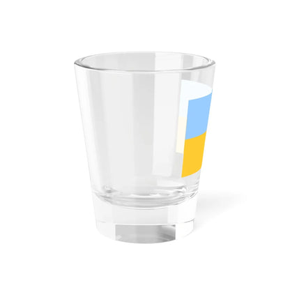 Flag of Ukraine fair blue (Ukraine) Shot Glass 1.5oz - Go Mug Yourself