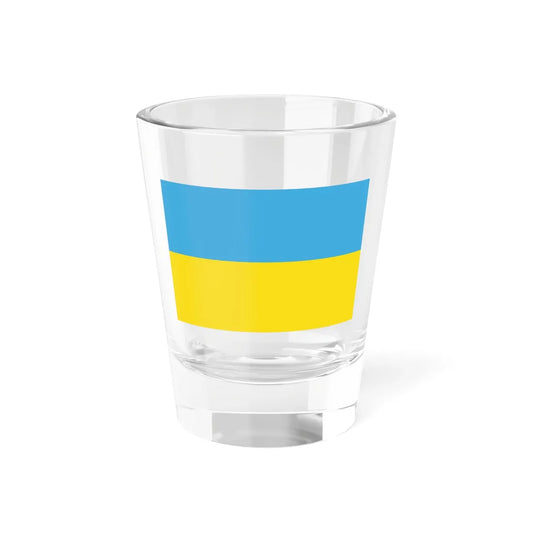 Flag of Ukraine light colors (Ukraine) Shot Glass 1.5oz 1.5oz - Go Mug Yourself