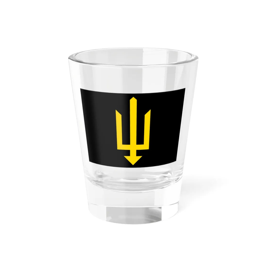 Flag of ГО СіЧ (Ukraine) Shot Glass 1.5oz 1.5oz - Go Mug Yourself