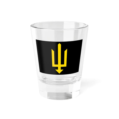 Flag of ГО СіЧ (Ukraine) Shot Glass 1.5oz 1.5oz - Go Mug Yourself