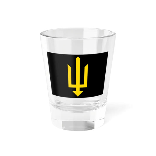 Flag of ГО СіЧ (Ukraine) Shot Glass 1.5oz 1.5oz - Go Mug Yourself