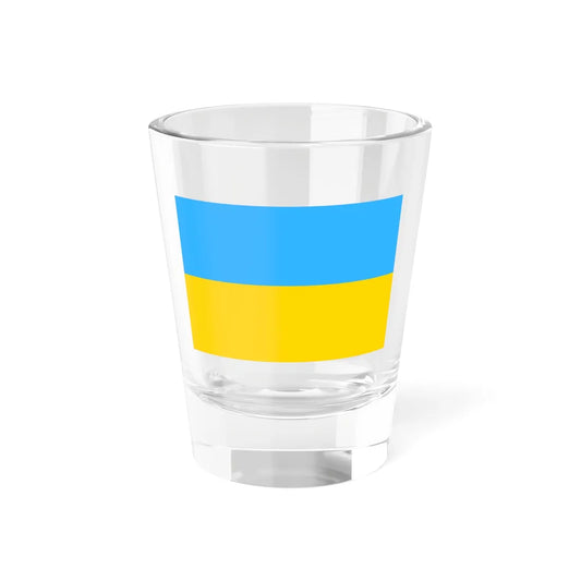 Flag of Ukraine Soviet shade 3-2 (Ukraine) Shot Glass 1.5oz 1.5oz - Go Mug Yourself
