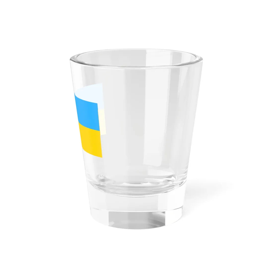 Flag of Ukraine Soviet shades (Ukraine) Shot Glass 1.5oz - Go Mug Yourself