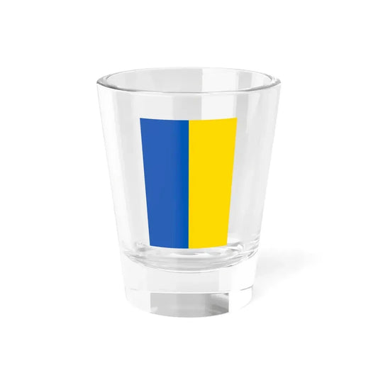 Flag of Ukraine vertical (Ukraine) Shot Glass 1.5oz 1.5oz - Go Mug Yourself