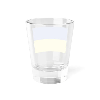 Flag of Ukraine with border (Ukraine) Shot Glass 1.5oz - Go Mug Yourself