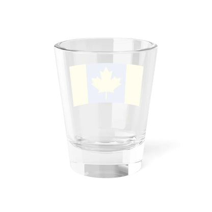 Flag of Ukrainian-Canadians (Canada) Shot Glass 1.5oz - Go Mug Yourself
