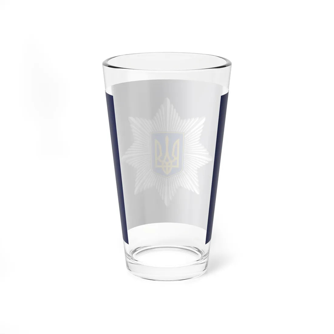 Flag of Ukrainian National Police (Ukraine) Pint Glass 16oz - Go Mug Yourself