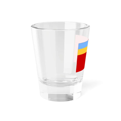Flag of Ukrainian Peoples Republic of the Soviets (Ukraine) Shot Glass 1.5oz - Go Mug Yourself