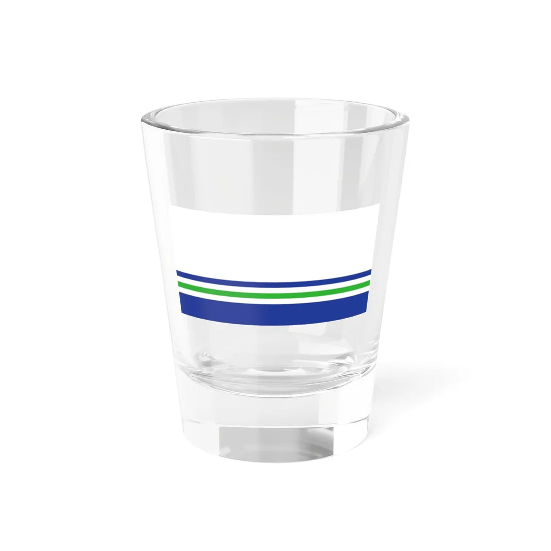 Flag of Ulagansky District 2004 (Russia) Shot Glass 1.5oz 1.5oz - Go Mug Yourself
