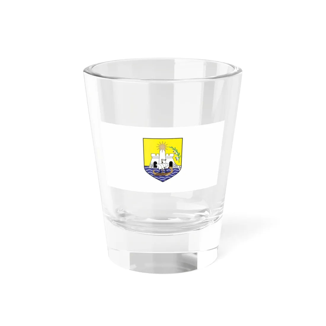 Flag of Ulcinj (Montenegro) Shot Glass 1.5oz 1.5oz - Go Mug Yourself