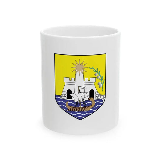 Flag of Ulcinj (Montenegro) White Coffee Mug 11oz - Go Mug Yourself