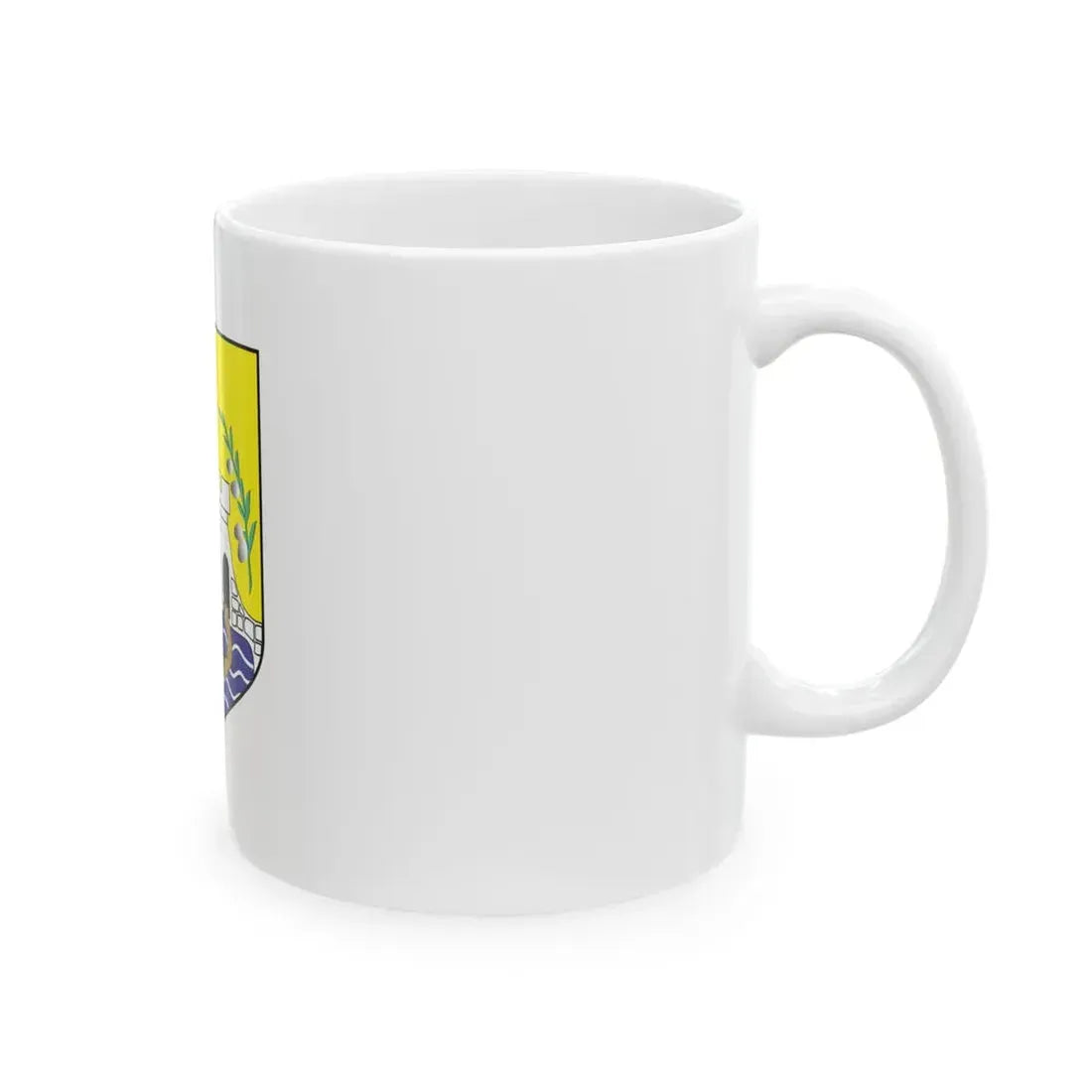 Flag of Ulcinj (Montenegro) White Coffee Mug - Go Mug Yourself